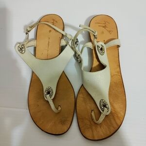Giuseppe Zanotti  Leather sandals - size EU 40